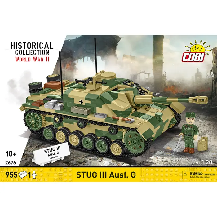 COBI 955 PCS HC WWII / 2676 / STUG III Ausf. G