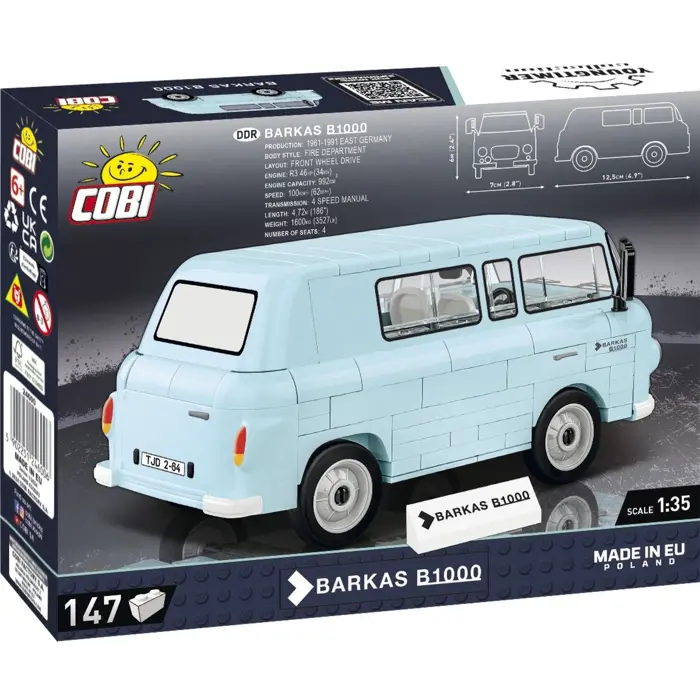 COBI Barkas B1000, construction toy