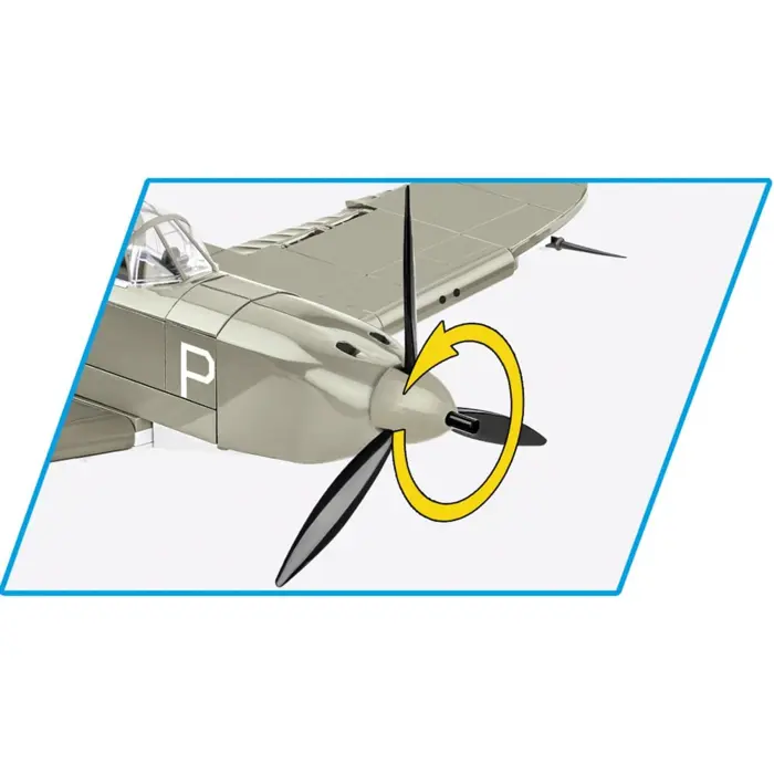 COBI Bell P-39D Airacobra, construction toy (grey)