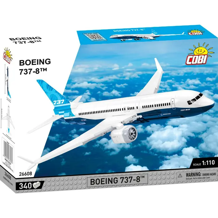 COBI Boeing 737-8 Construction Toy (1:110 Scale)