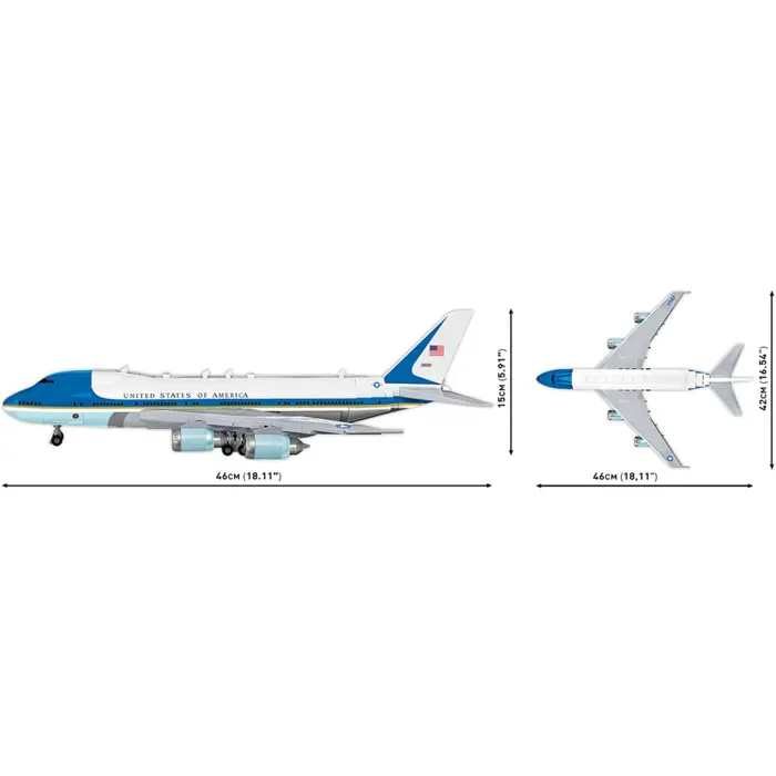 COBI Boeing 747 Air Force One, construction toy
