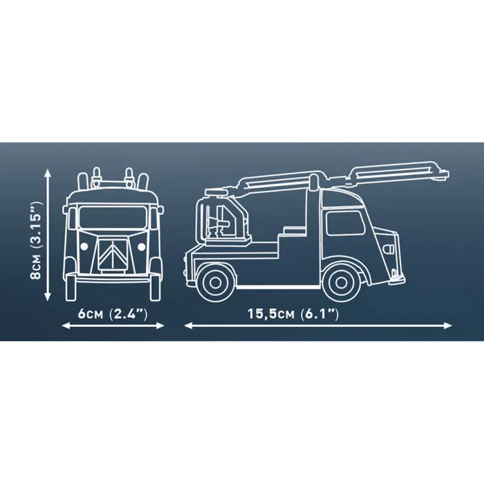 COBI Citroen Type H Pompiers (scale 1:35)