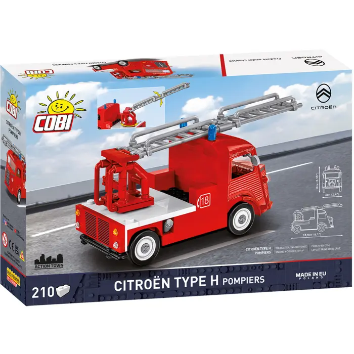 COBI Citroen Type H Pompiers (scale 1:35)