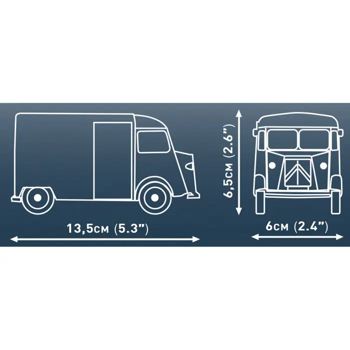 COBI Citroen Type H (scale 1:35)