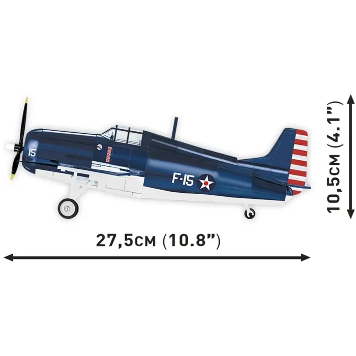 COBI Cobi 375 PCS HC WWII /5731/ F4F WILDCAT-NORTHROP GRUMMAN