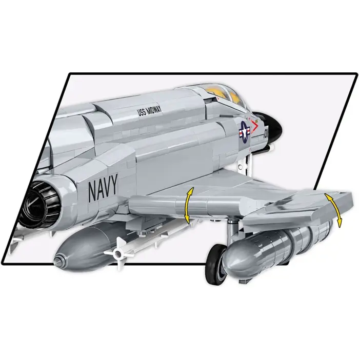 COBI F-4 Phantom II - USS Midway, construction toy