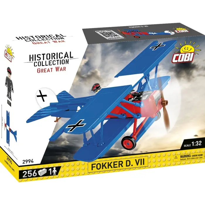 COBI Fokker D.VII, construction toy