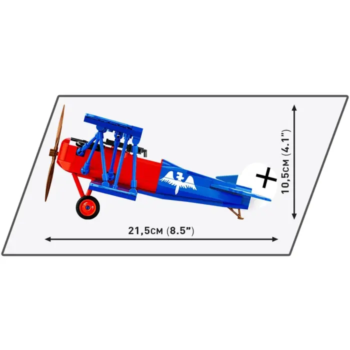 COBI Fokker D.VII, construction toy