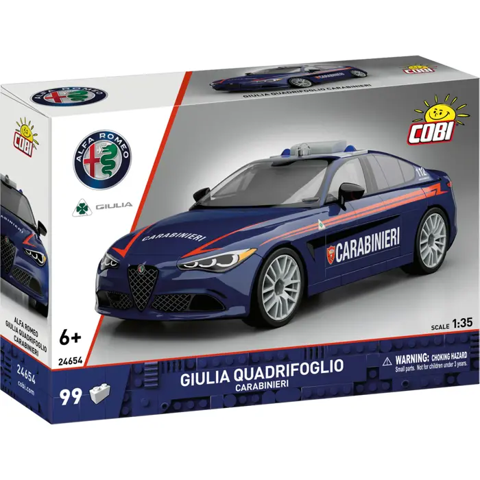 COBI Giulia Quadrifoglio Carabinieri (scale 1:35)