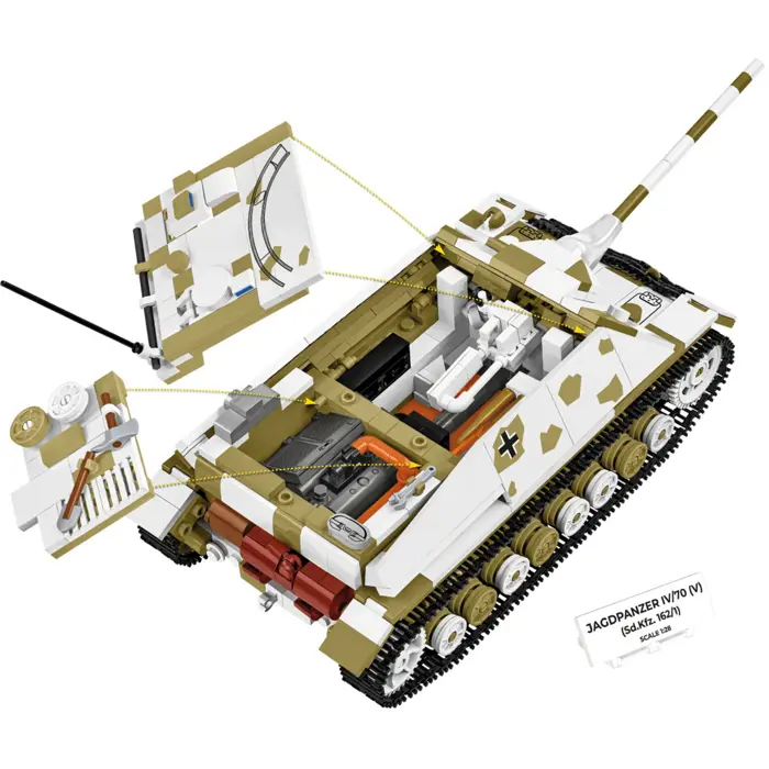 COBI Jagdpanzer IV/70 (V) (Sd.Kfz.162/1) (scale 1:28)