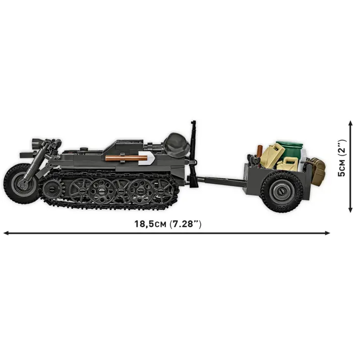 COBI Kettenkrad (scale 1:28)