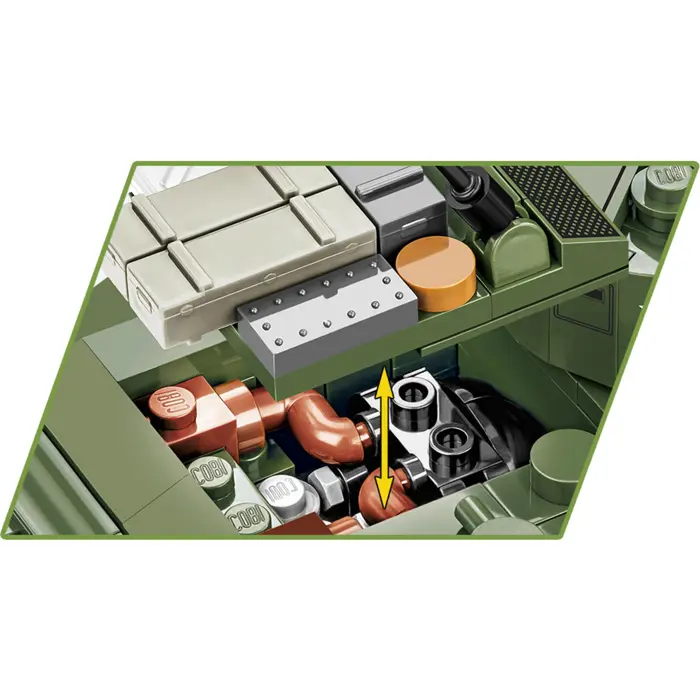 COBI M3 Stuart, construction toy scale 1:35
