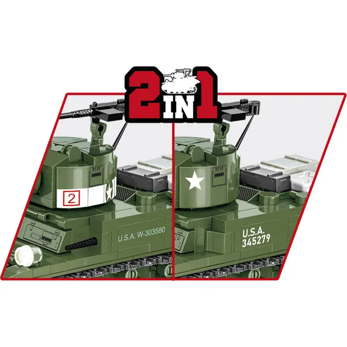COBI M3 Stuart, construction toy scale 1:35