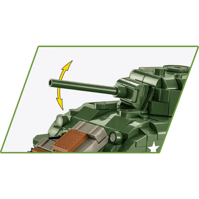 COBI M4A1 Sherman, construction toy scale 1:35