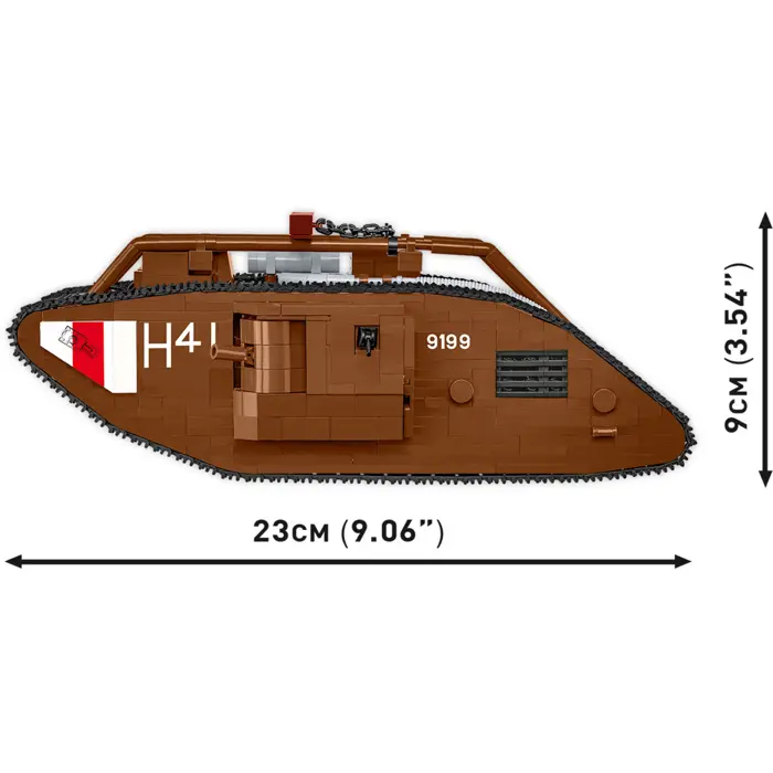 COBI Mark V (Male) no. 9199, construction toy scale 1:35