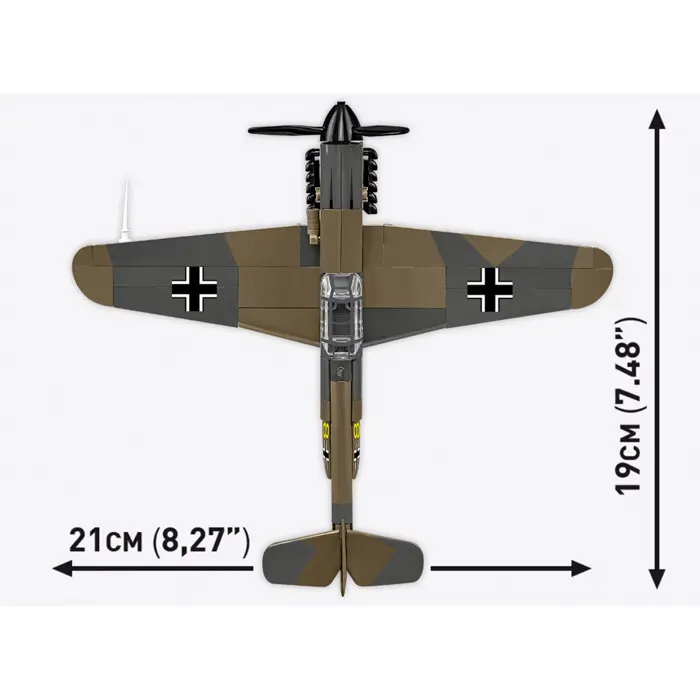 COBI Messerschmitt BF-109F (scale 1:48)