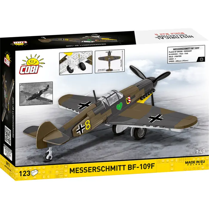 COBI Messerschmitt BF-109F (scale 1:48)