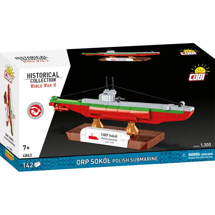COBI ORP Soko? Polish Submarine (scale 1:300)