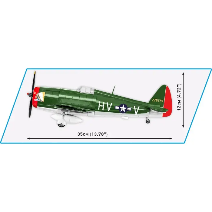 COBI P-47 Thunderbolt, construction toy