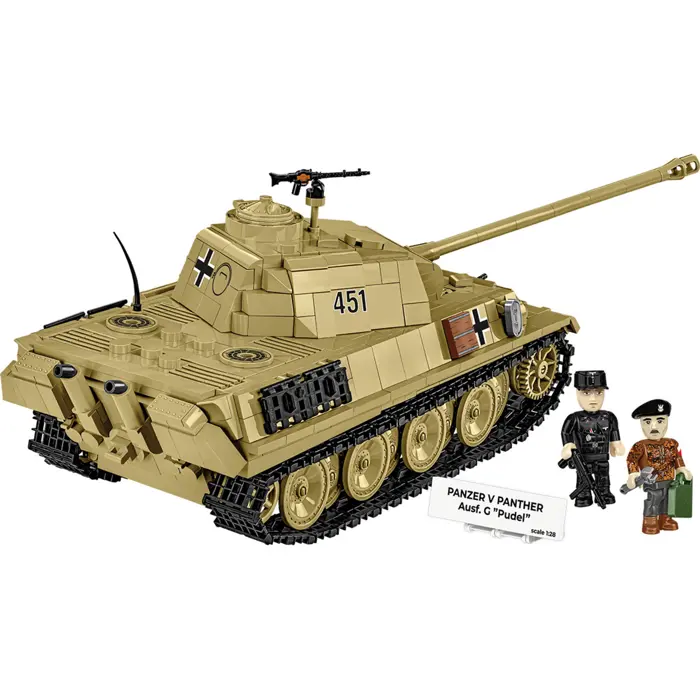 COBI Panzer V Panther Ausf. G "Poodle", construction toy, scale 1:28