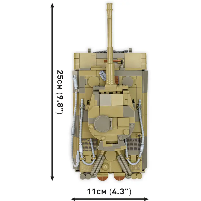 COBI Panzer VI Tiger I no 131, construction toy scale 1:35
