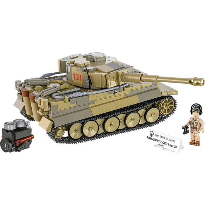 COBI Panzer VI Tiger I no 131, construction toy scale 1:35