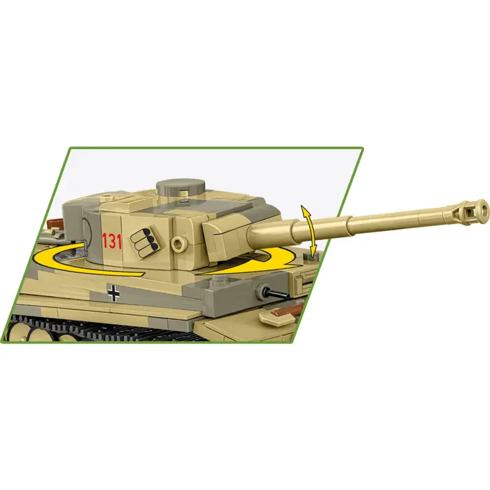 COBI Panzer VI Tiger I no 131, construction toy scale 1:48
