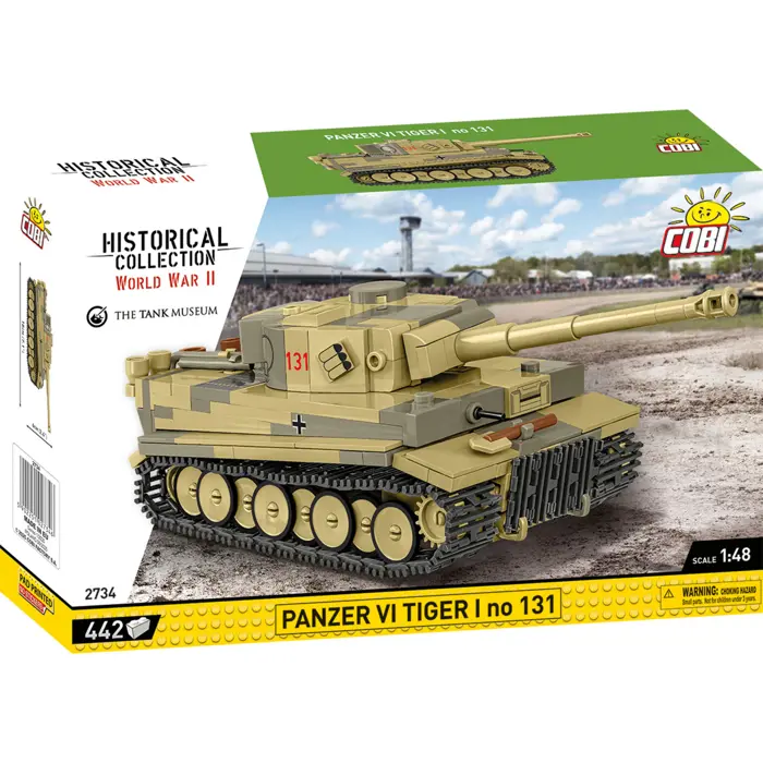 COBI Panzer VI Tiger I no 131, construction toy scale 1:48