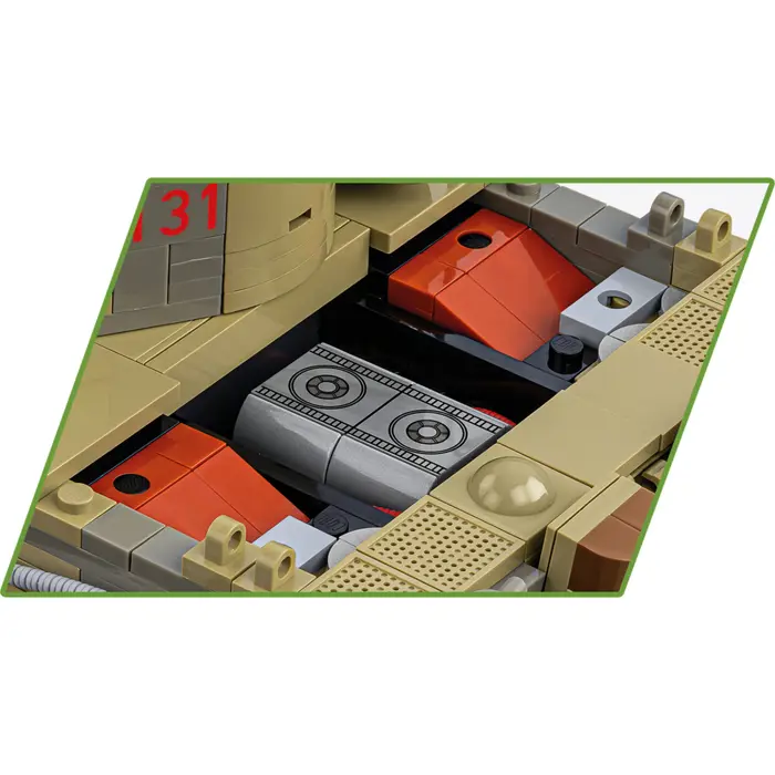 COBI Panzer VI Tiger no.131, construction toy scale 1:28