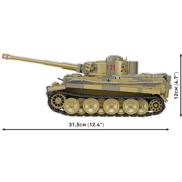 COBI Panzer VI Tiger no.131, construction toy scale 1:28