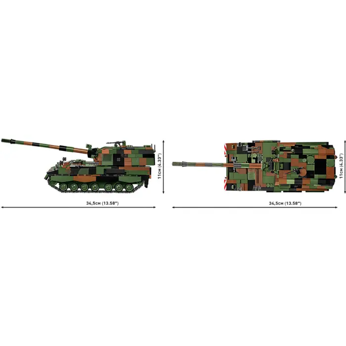 COBI Panzerhaubitze 2000, construction toy scale 1:35