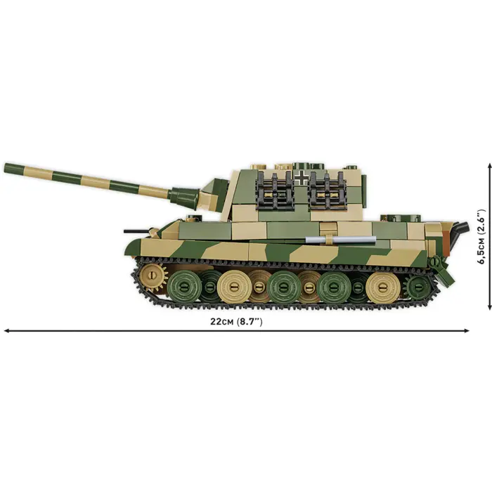 COBI Panzerjäger Tiger Ausf. B Jagdtiger, construction toy, scale 1:48