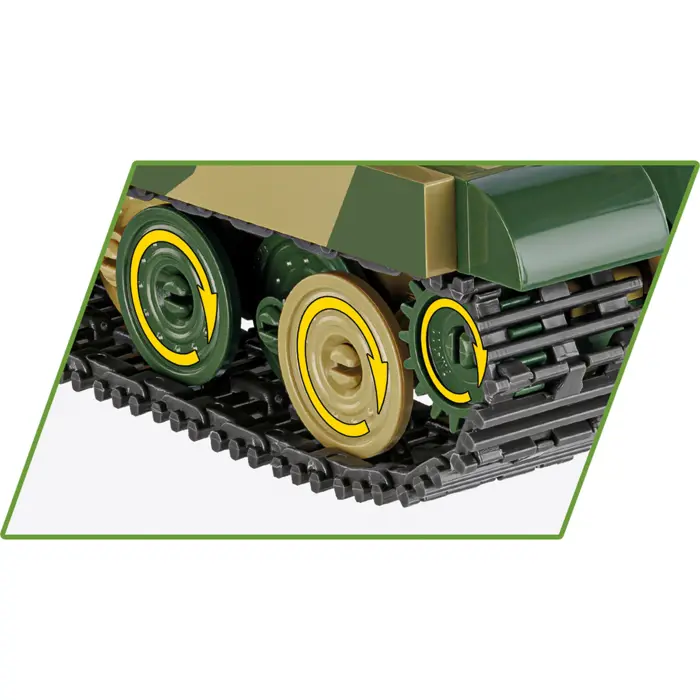 COBI Panzerjäger Tiger Ausf. B Jagdtiger, construction toy, scale 1:48