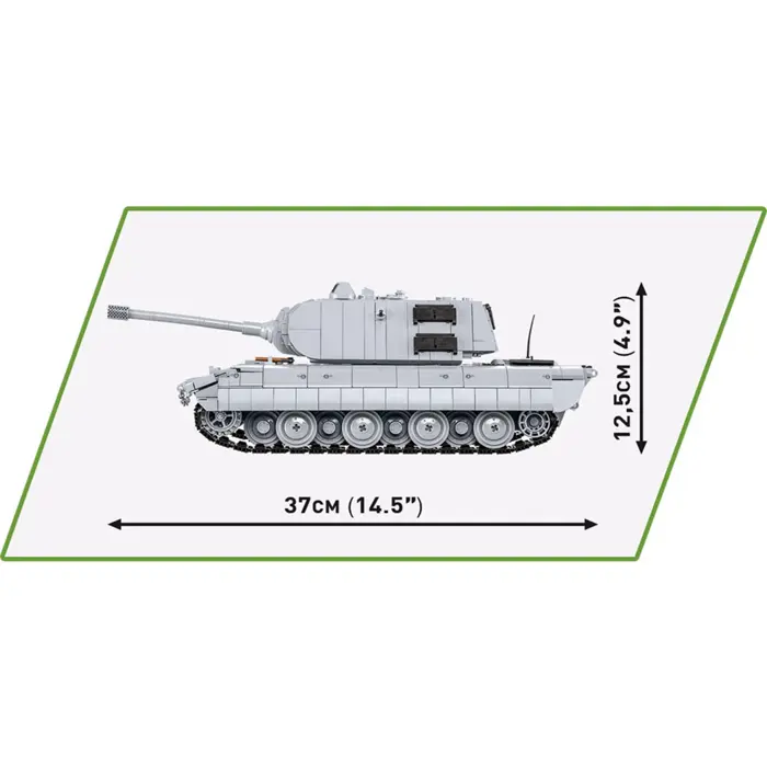 COBI Panzerkampfwagen E-100, construction toy scale 1:28