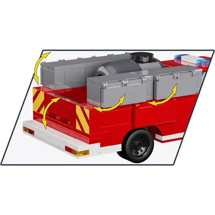 COBI RAM 3500 Fire Truck, construction toy
