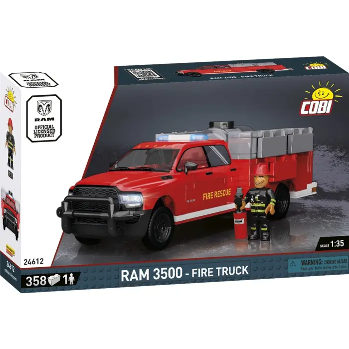 COBI RAM 3500 Fire Truck, construction toy