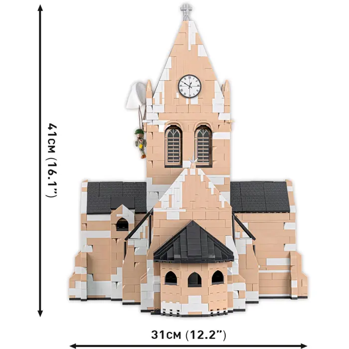 COBI Sainte-M?re-Église Church, construction toy