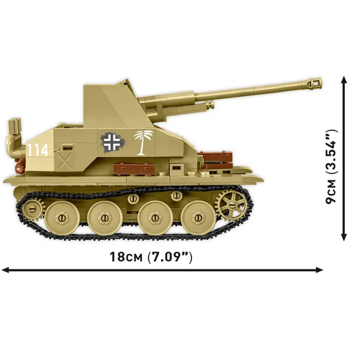 COBI Sd.Kfz.139 Marder III, construction toy scale 1:35