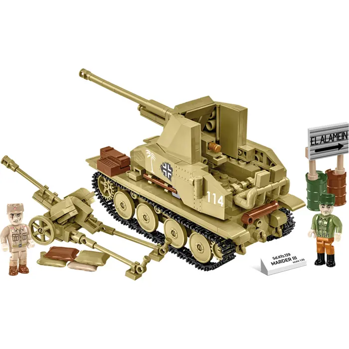 COBI Sd.Kfz.139 Marder III, construction toy scale 1:35