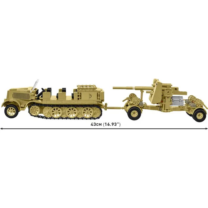 COBI Sd.Kfz.8 and 8.8 cm Flak 36