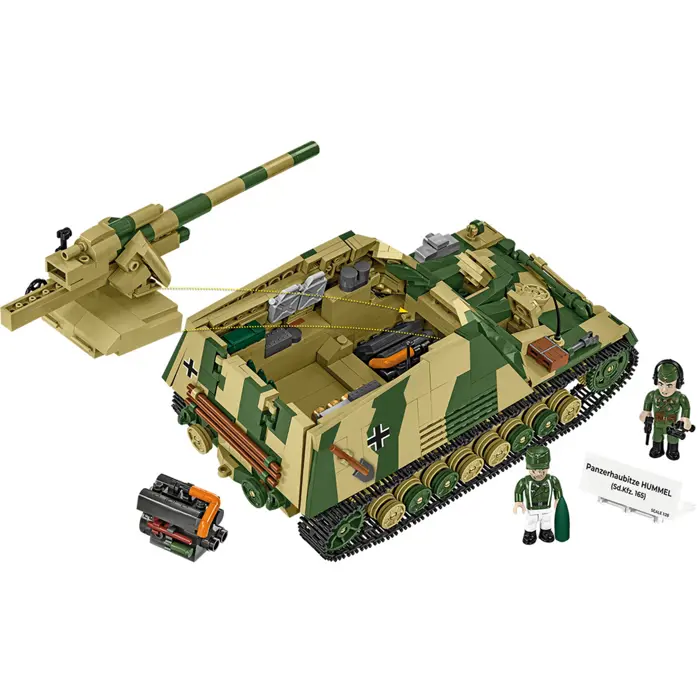COBI self-propelled howitzer Hummel (Sd.Kfz.165)
