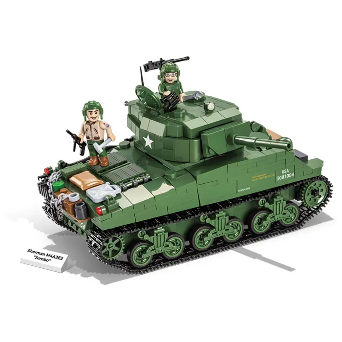 COBI Sherman M4A3E2 Jumbo, construction toy scale 1:35