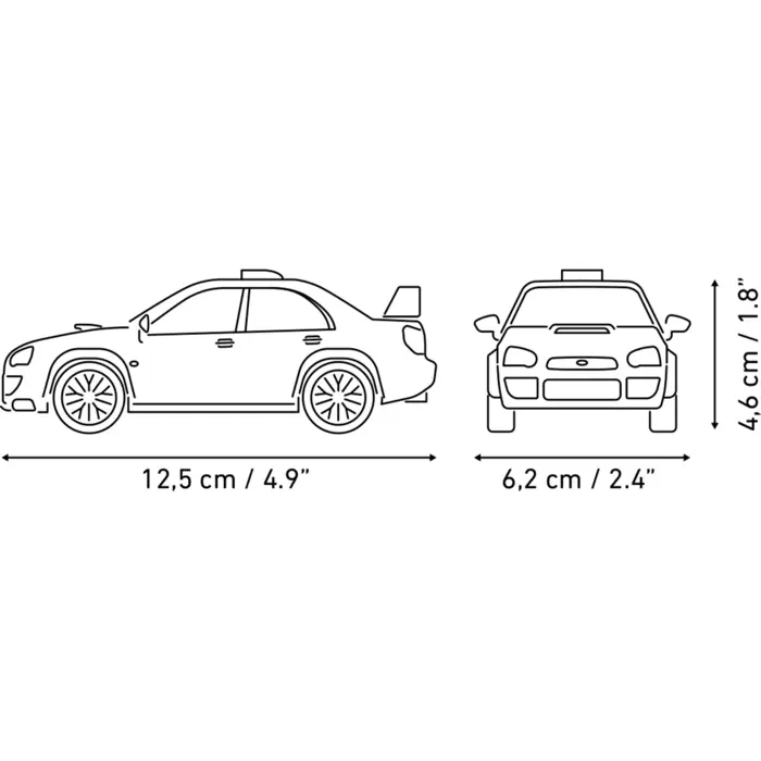 COBI Subaru Impreza WRC 2003 (scale 1:35)