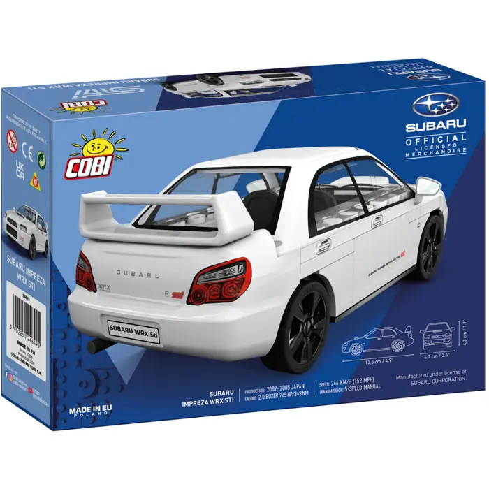 COBI Subaru Impreza WRX STI (1:35 scale)