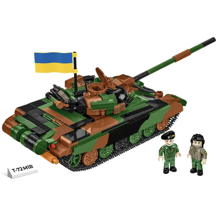 COBI T-72M1R (PL/UA), construction toy scale 1:35