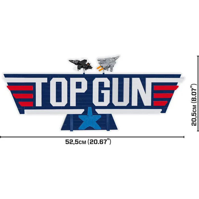 COBI Top Gun logo