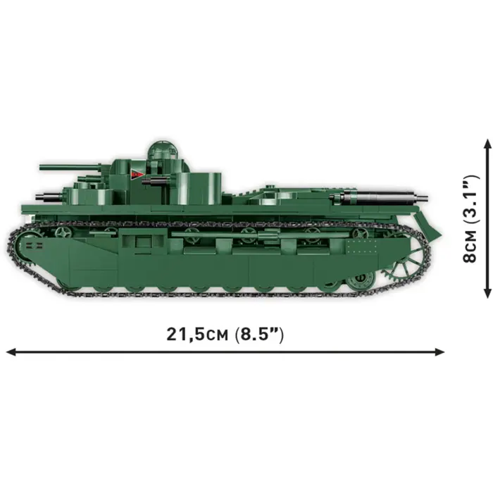 COBI Vickers A1E1 Independent, construction toy scale 1:35