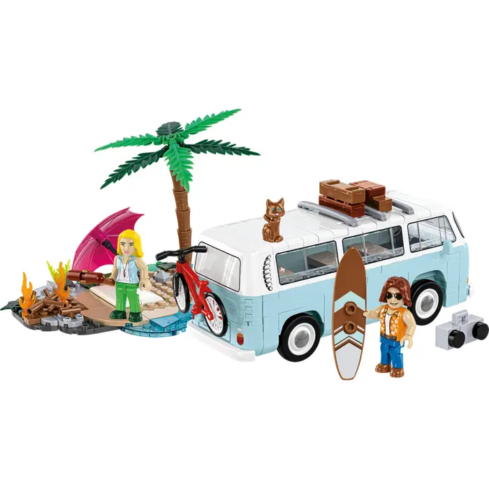 COBI Volkswagen T2aT2A station wagon, construction toy scale 1:35