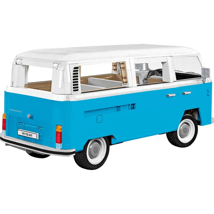 COBI Volkswagen T2b Bus, construction toy light blue/white, scale 1:12