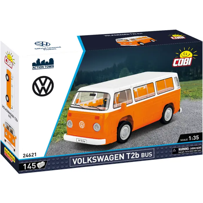 COBI Volkswagen T2b Bus (orange, scale 1:35)
